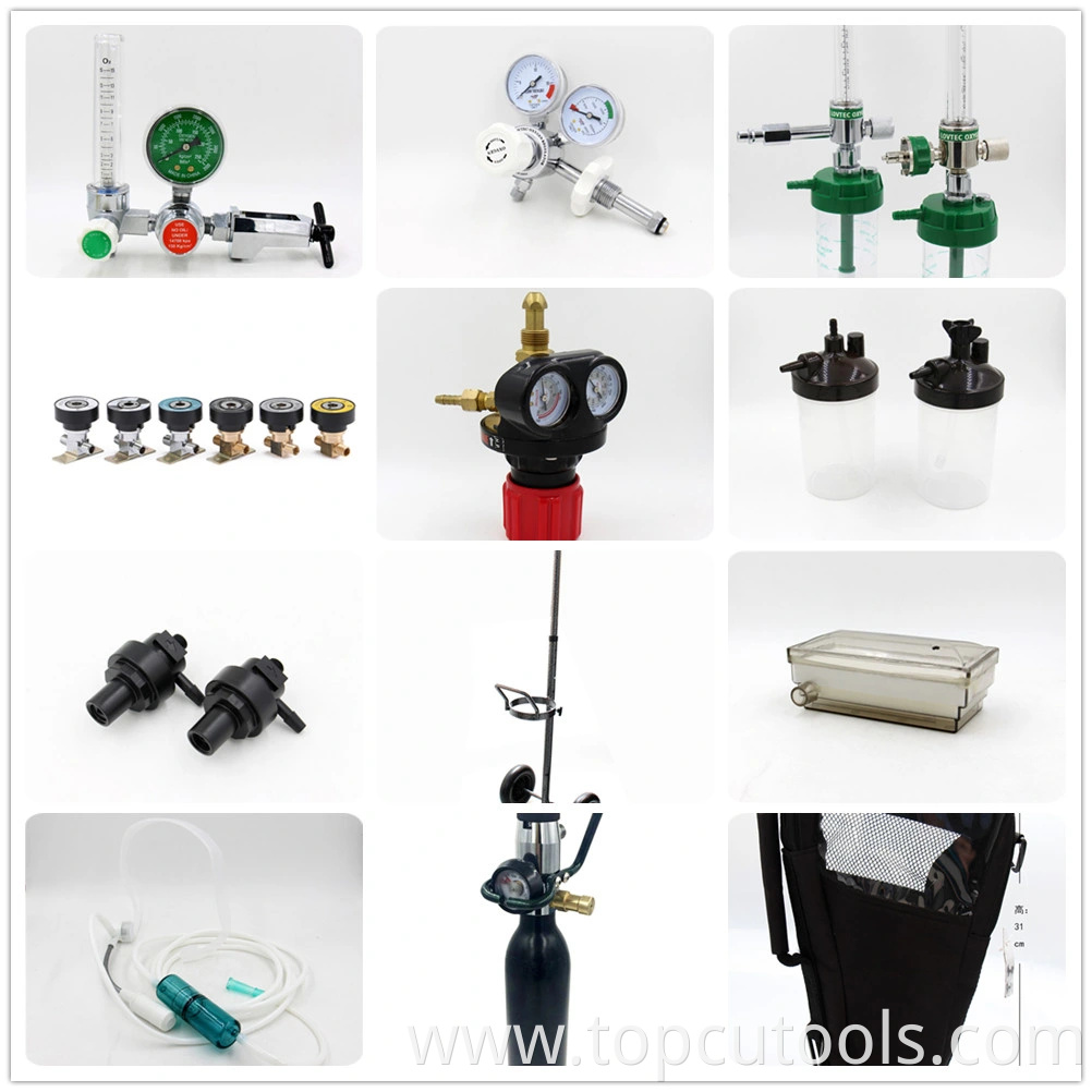 China Products Amercian Style Aluminum Oxygen Regulator